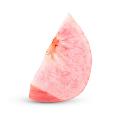 Peach isolated on transparent png (Image from camera)