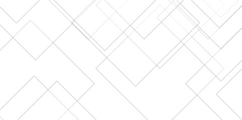 Abstract minimal geometric white and gray light background design. white transparent material in triangle diamond and squares shapes in random geometric pattern.	