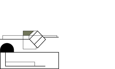 vector illustration of an abstract background with boxes