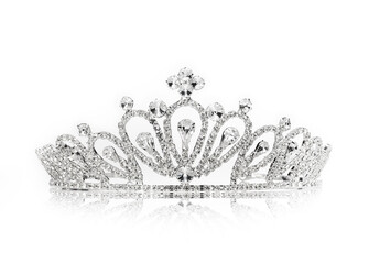 Tiara on a white background.
