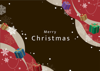 クリスマスのおしゃれな背景