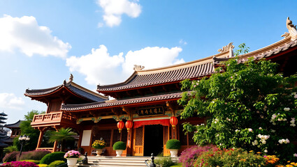 buddhist temple in thailand