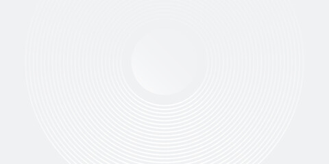 White illustrations geometric abstract background overlap layer on bright space with lines effect circles vector blend minimalist template