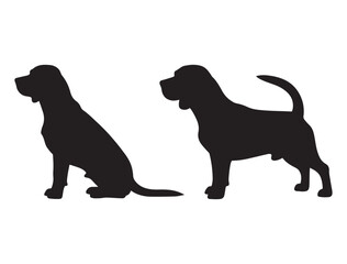 BEAGLE DOG SILHOUETTE