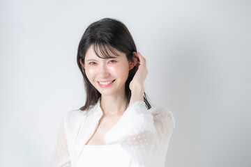 女性　ビューティー　ヘアケア