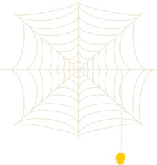 gold spider web
