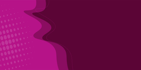 Beautiful wavy purple background. PaperCut style. vector 10