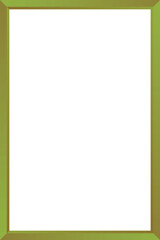 green frame isolated