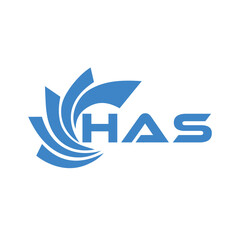 HAS letter design. HAS letter technology logo design on white background. HAS Monogram logo design for entrepreneur and business