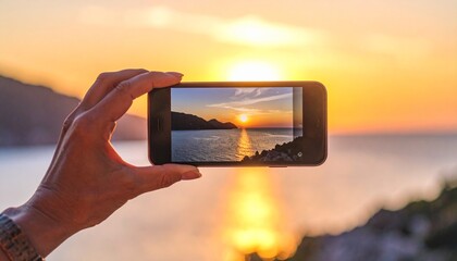 Capturing Beautiful Sunset with Smartphone