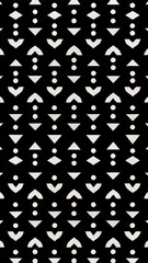 Geometric Pattern: A seamless geometric pattern, featuring clean lines and shapes in contrasting colors, suitable for various design applications. 