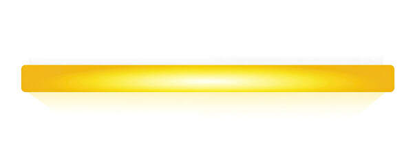 Simple, golden, rectangular bar