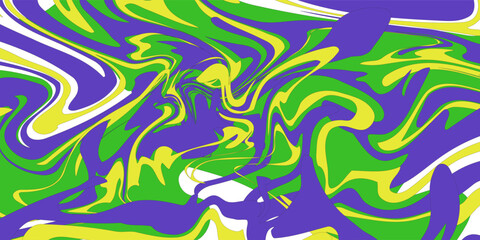 Abstract geometric background with warped colorful lines. Trippy op-art style illustration.