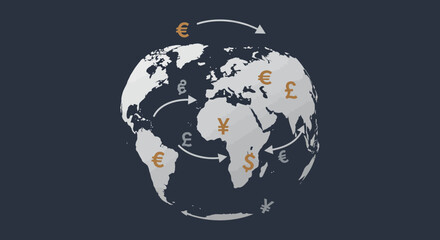 Global Currency Exchange International Finance and Forex Trading