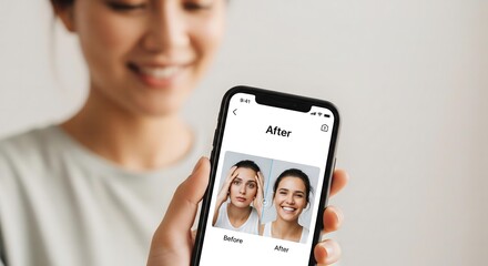 An eye-catching, colorful mockup of a man, now fit, laughing as he is doused in powder during a 5k charity color run.