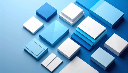Flat design, gradient clean style,Editable vector or PowerPoint formats