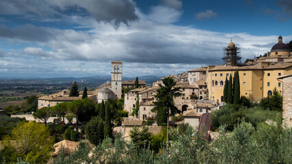 view of assisi in umbria