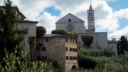 view of assisi in umbria