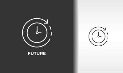 Future Vector, Icon Or Logo Sign Isolated Symbol Illustration