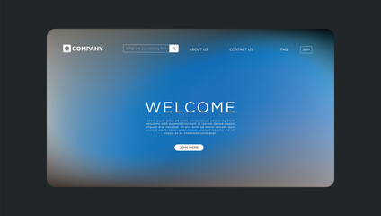 Welcome to our company website design, featuring a sleek modern interface and a user friendly experience