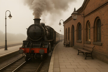 Station Departure, 1920