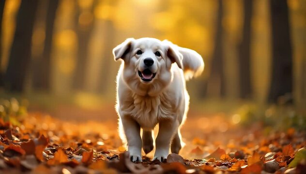 Old English sheepdog jumping up with excitement