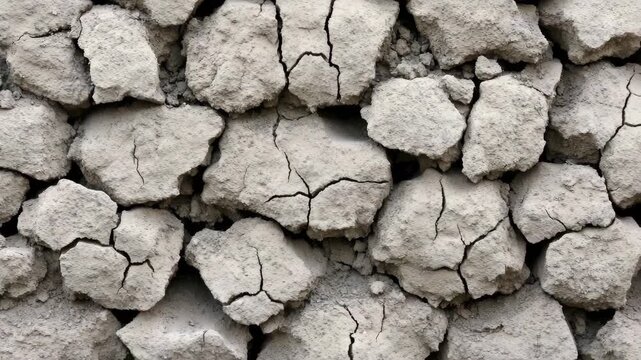 Dry Cracked Earth Texture Background for Design and Illustration Use