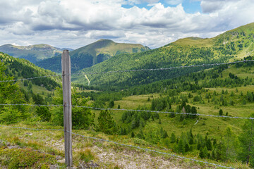 Kärnten in Österreich zu Sommerzeit