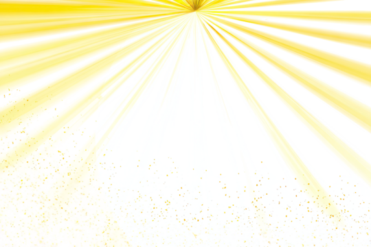 Abstract radiating pattern of vibrant colors