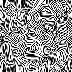 Modern abstract design featuring intertwining lines.