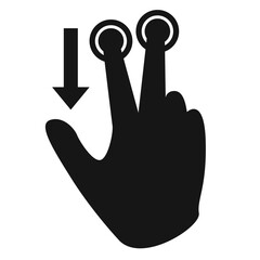 DecorativeTouch Gesture Icons For Design Elements Templet