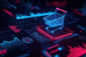 Digital shopping cart interface