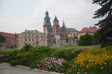 The majestic Wawel Royal Castle in Krakow, Poland, a symbol of Polish heritage and history.