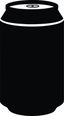 Soda Can Silhouette
