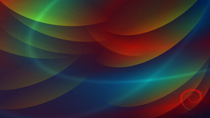 Wallpapers Lines Full colors linux