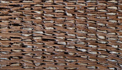 The power of the field, detail of traditional threshing