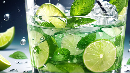 Refreshing Lime Mint Cocktail Recipe