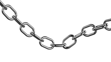 Obraz premium 3d render chain metal sets