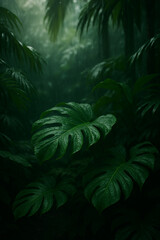 Lush greenery, kissed by a gentle rain.  A symphony of deep emerald tones. 💚 #NaturePhotography