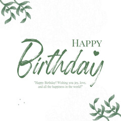Happy Birthday Wishes