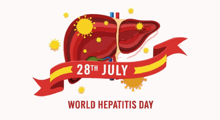 Raise awareness for World Hepatitis Day on July 28th