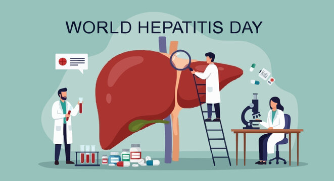 Doctors research liver health, promoting World Hepatitis Day awareness