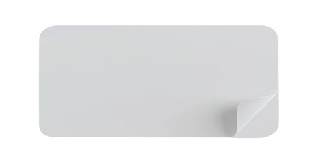 Fototapeta premium White paper wrinkled poster template, white poster mockup on wall. empty paper mockup, blank glued creased paper sheet mockup.