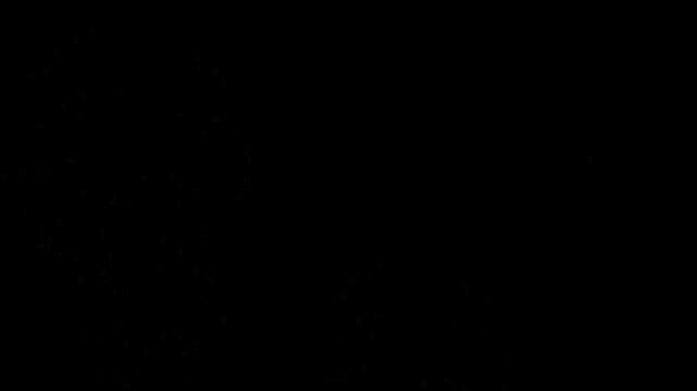 green fire cracker on sky explosion for diwali and celebration 4k footage, particles fire crackers animation 4k footage, fire works footage, new year, christmas