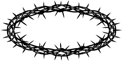 Crown of Thorns Vector Icon
