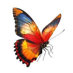 Vibrant butterfly in flight (3)