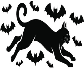 Set of animals silhouettes , wild animal vector silhouettes collection.




