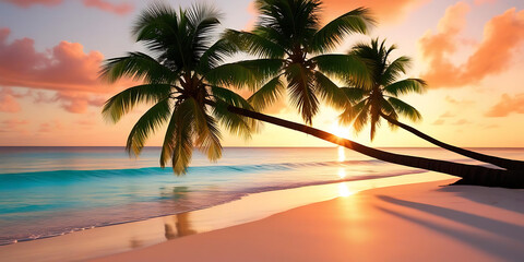 Sunset Palm Beach Serenity