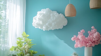 Fun Cloud Decorations for Bright Spaces 