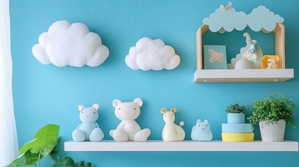 Fun Cloud Decorations for Bright Spaces 